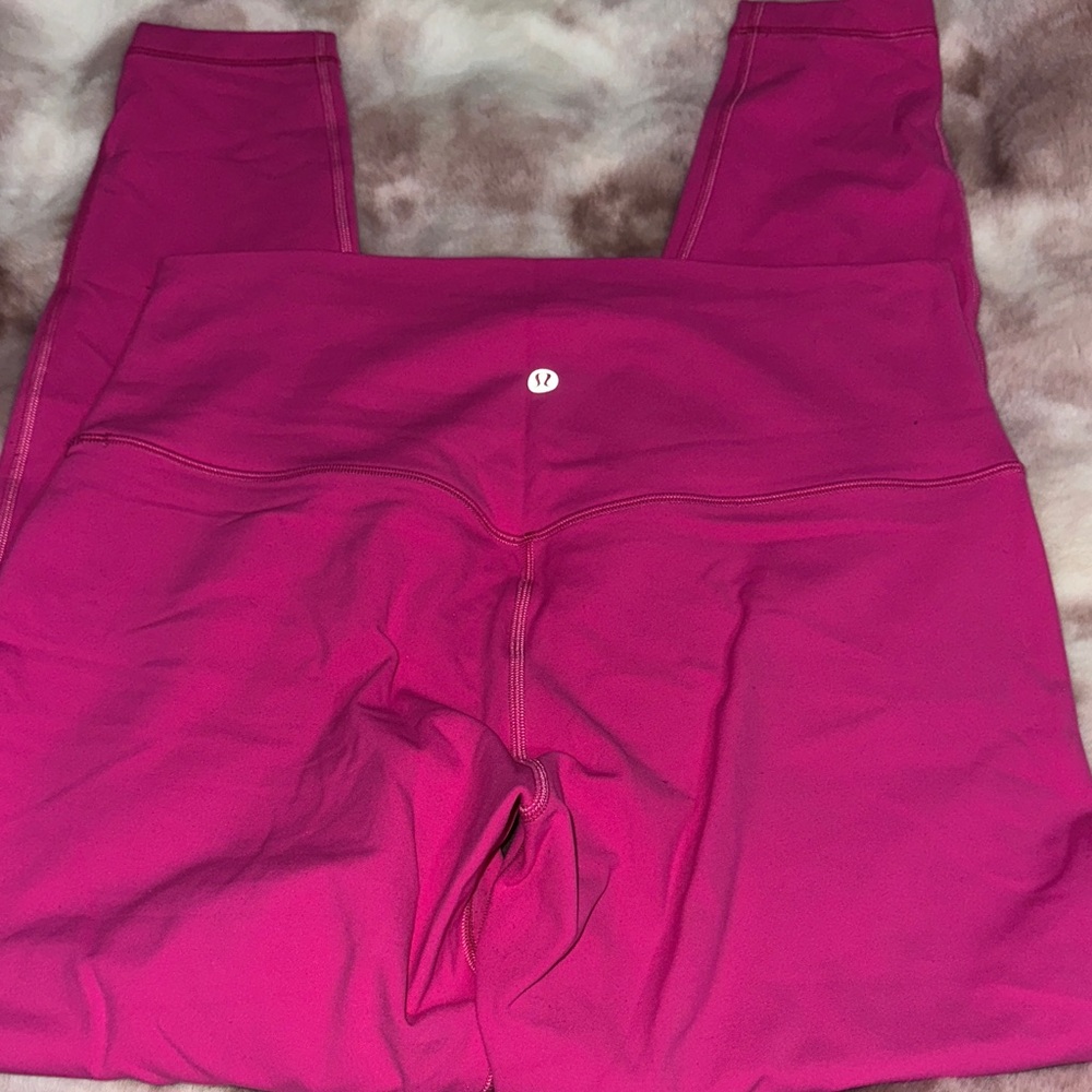 lululemon athletica Magenta Leggings